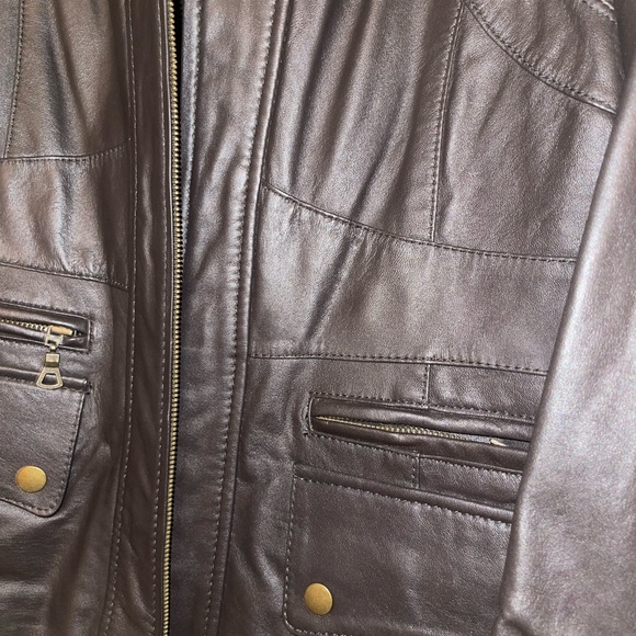 A.N.A lamb skin jacket - Picture 5 of 7